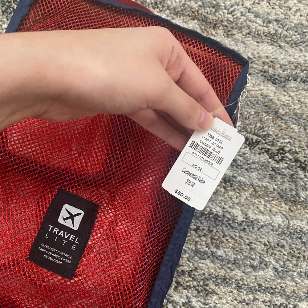Neiman Marcus 3Pc Packing Cube Set | Neiman Marcus Packing Cubes | Nylon Packing - Picture 7 of 15